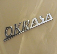 Okrasa decklid emblem
