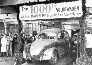 1000th car built during March 1946