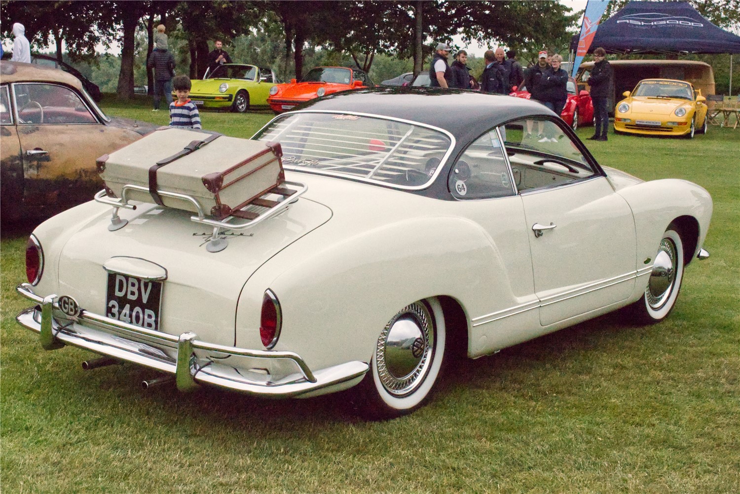 1964 Karmann Ghia at Classics at the Clubhouse - Aircooled Edition