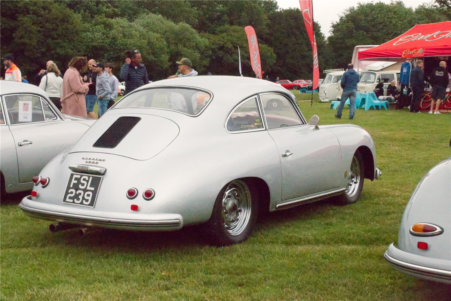 Porsche 356 at Classics at the Clubhouse - Aircooled Edition