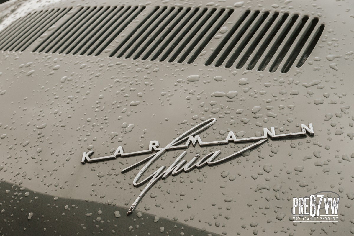 Lowlight Karmann Ghia at Volksworld 2023
